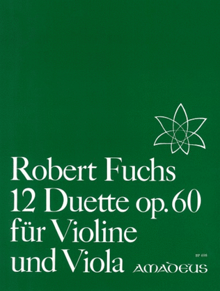 Book cover for 12 Duets op. 60