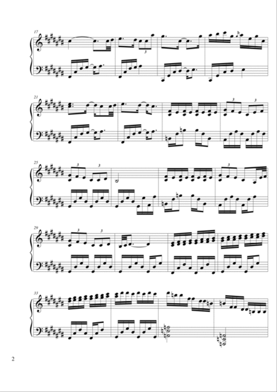 En el Aire En el Aire Piano Solo scores gallery preview page 2