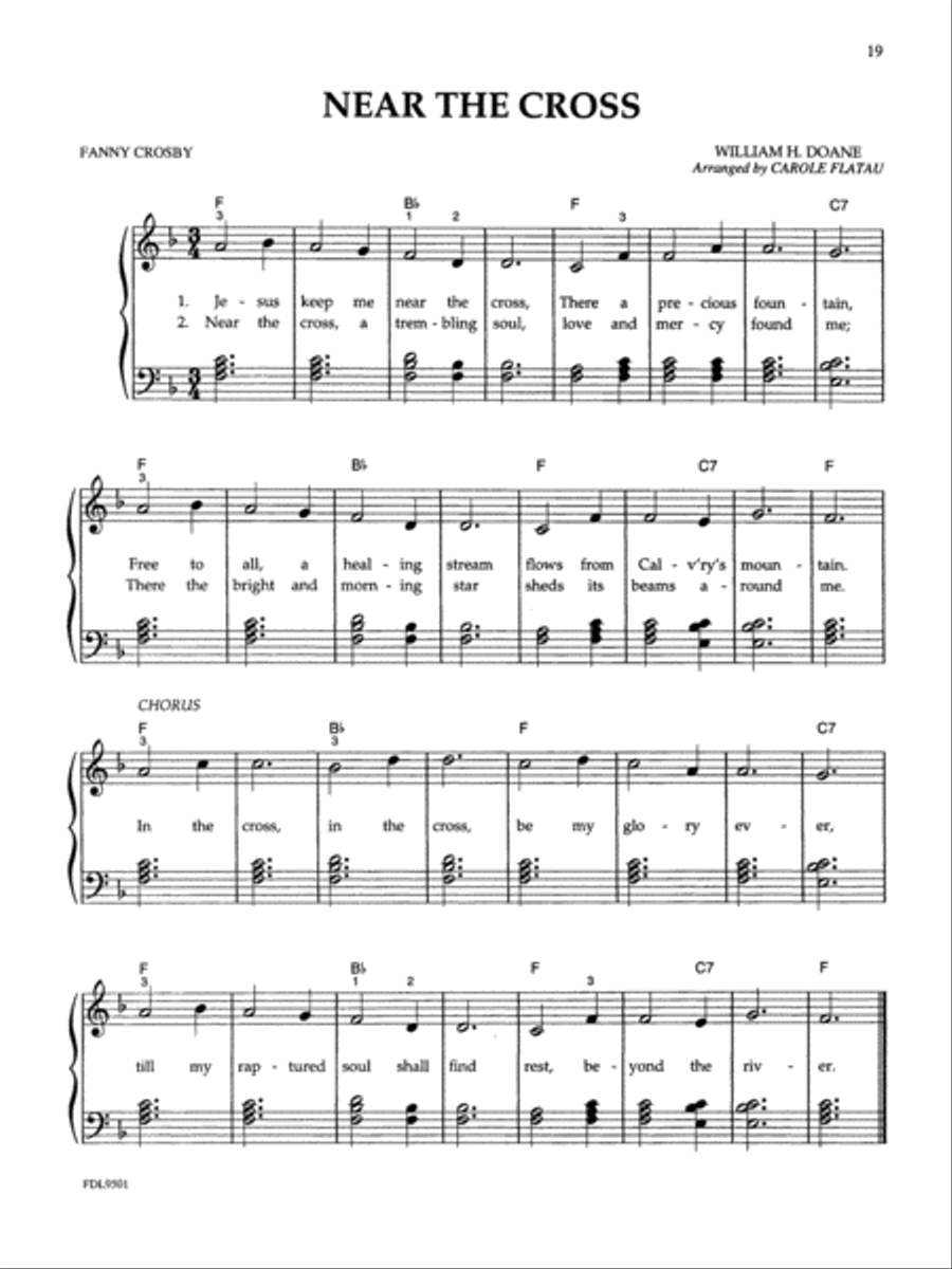Hymns with Chords Piano Method scores gallery preview page 4
