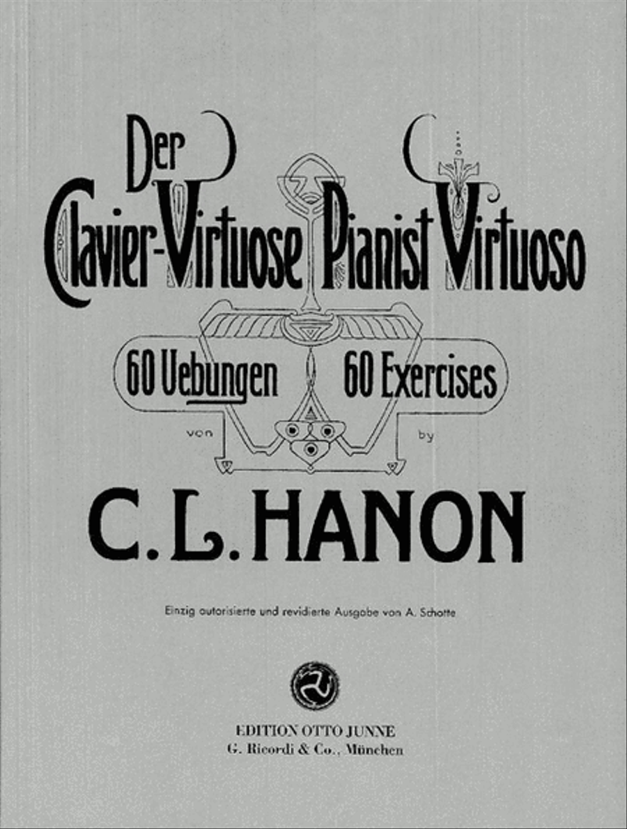 Der Clavier-Virtuose - Pianist Virtuoso Piano Solo scores gallery preview page 1