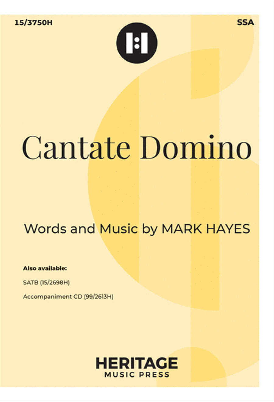 Cantate Domino Cantate Domino SSA scores gallery preview page 1