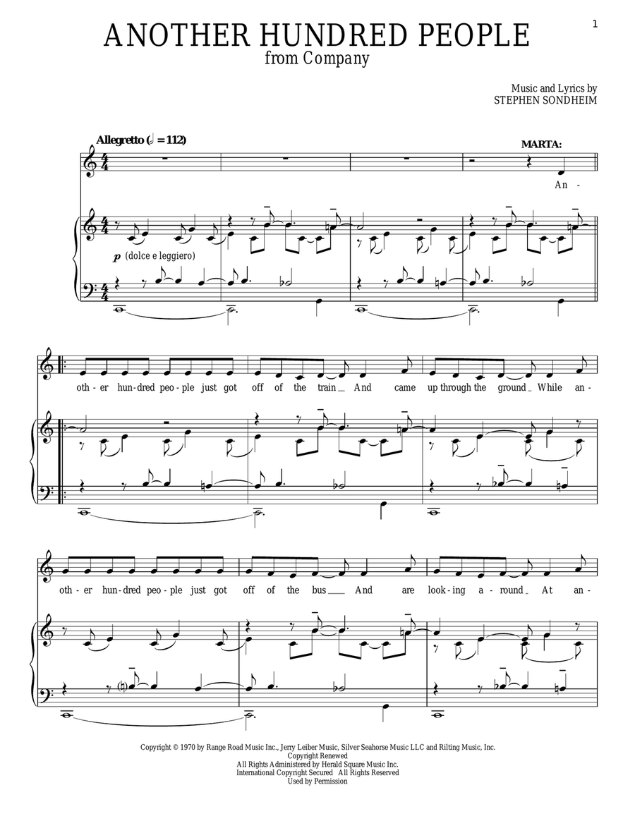Another Hundred People Another Hundred People Guitar scores gallery preview page 1