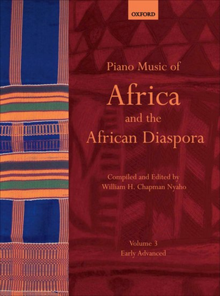 Book cover for Piano Music of Africa and the African Diaspora Volume 3