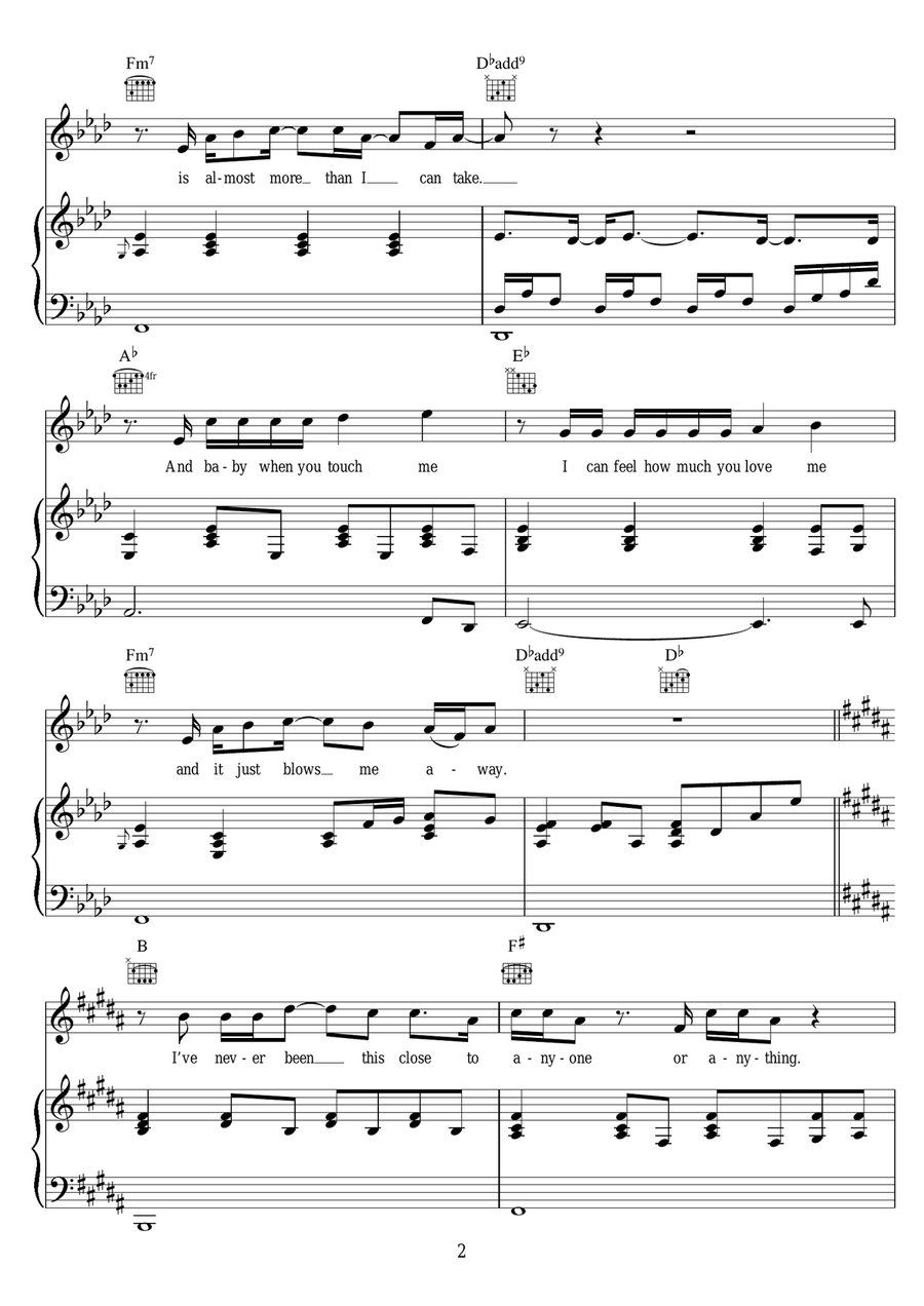 Amazed Acoustic Guitar scores gallery preview page 2