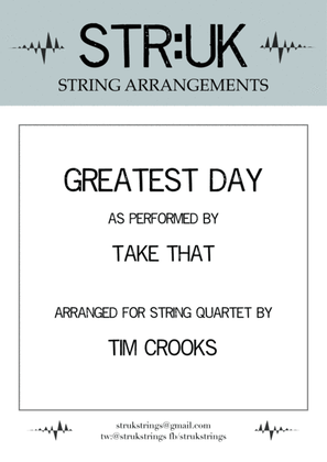 Book cover for Greatest Day