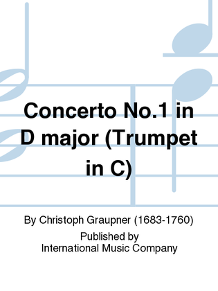 Book cover for Concerto No.1 In D Major (Trumpet In C)