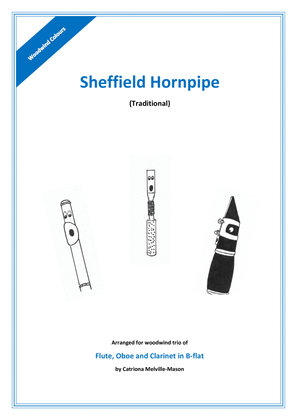 Book cover for Sheffield Hornpipe (flute, oboe, clarinet trio)