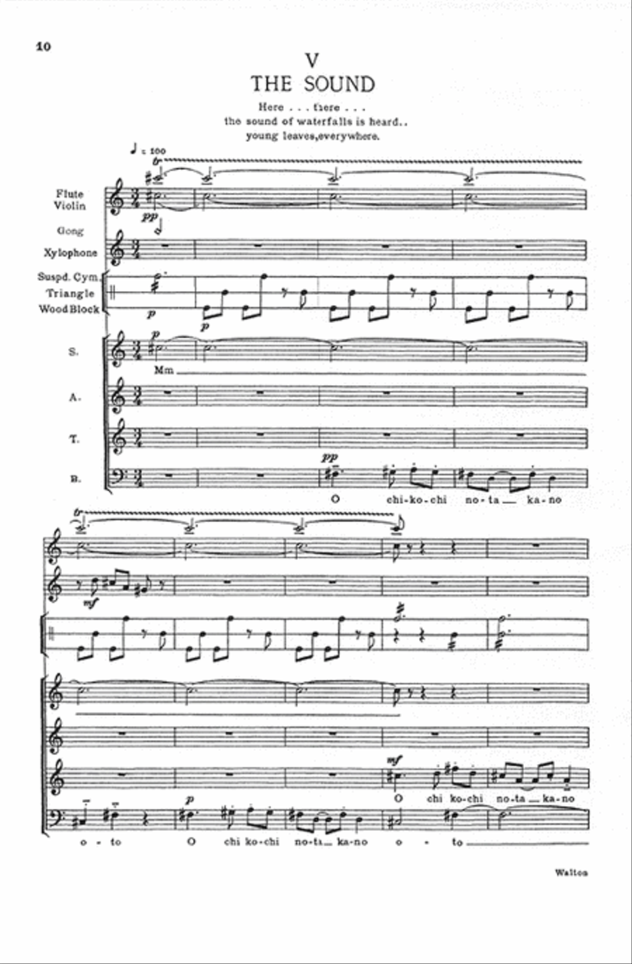 Eight Japanese Haiku Eight Japanese Haiku 4-Part scores gallery preview page 9