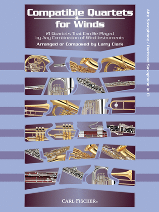 Book cover for Compatible Quartets for Winds