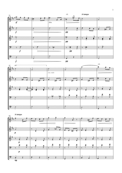 Salut D’amour (Brass Quintet) - Edward Elgar image number null