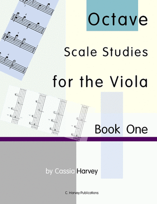 Book cover for Octave Scale Studies for the Viola, Book One