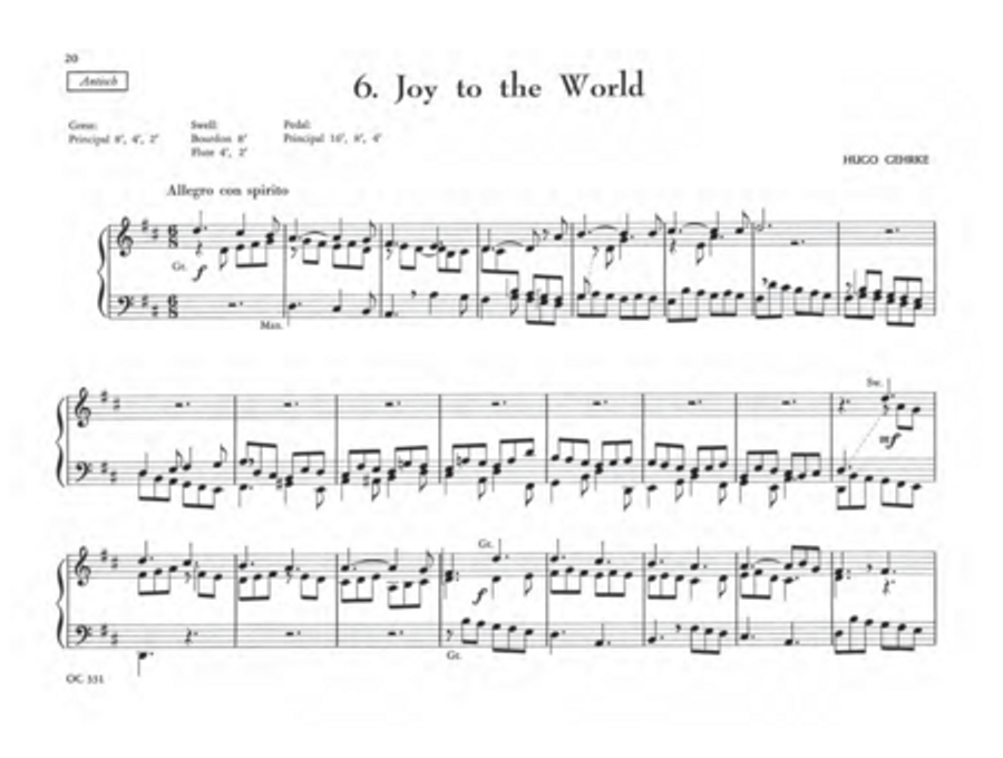 The Parish Organist, Part 01 (Tunes A-G) Organ scores gallery preview page 11