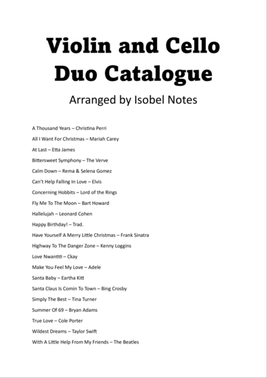 Have Yourself A Merry Little Christmas Have Yourself A Merry Little Christmas String Duet scores gallery preview page 2