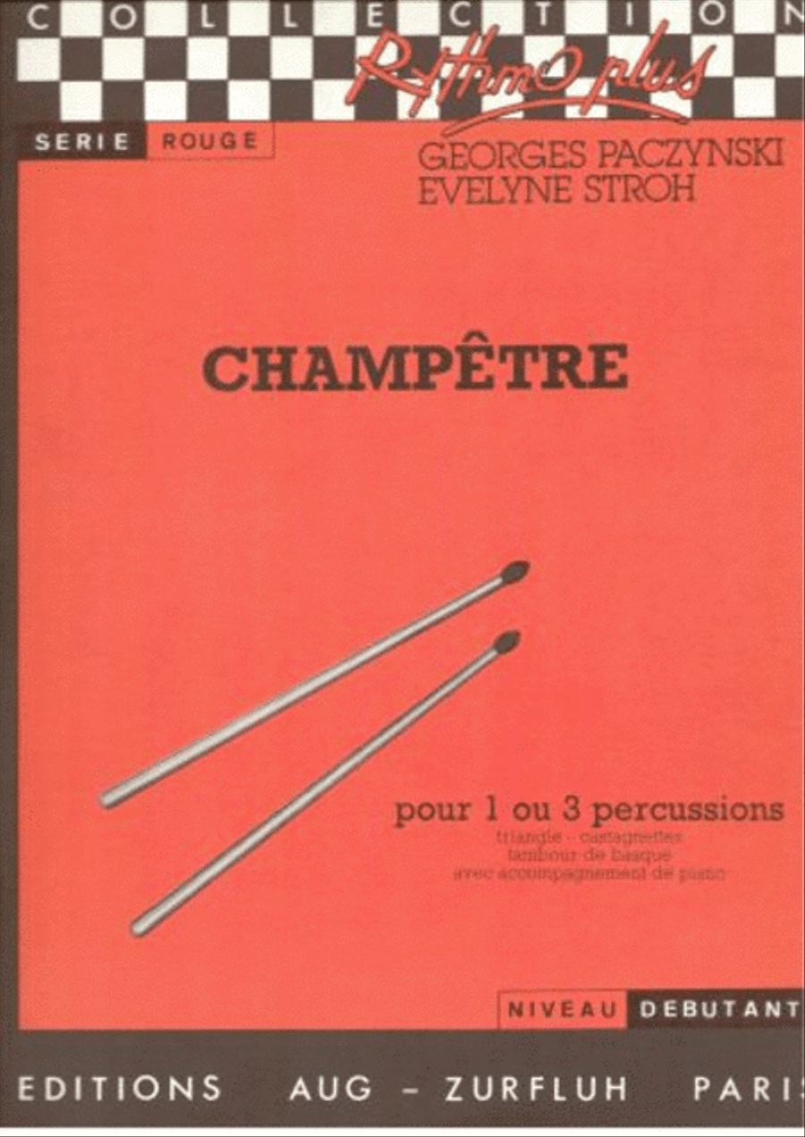Champetre Percussion scores gallery preview page 1