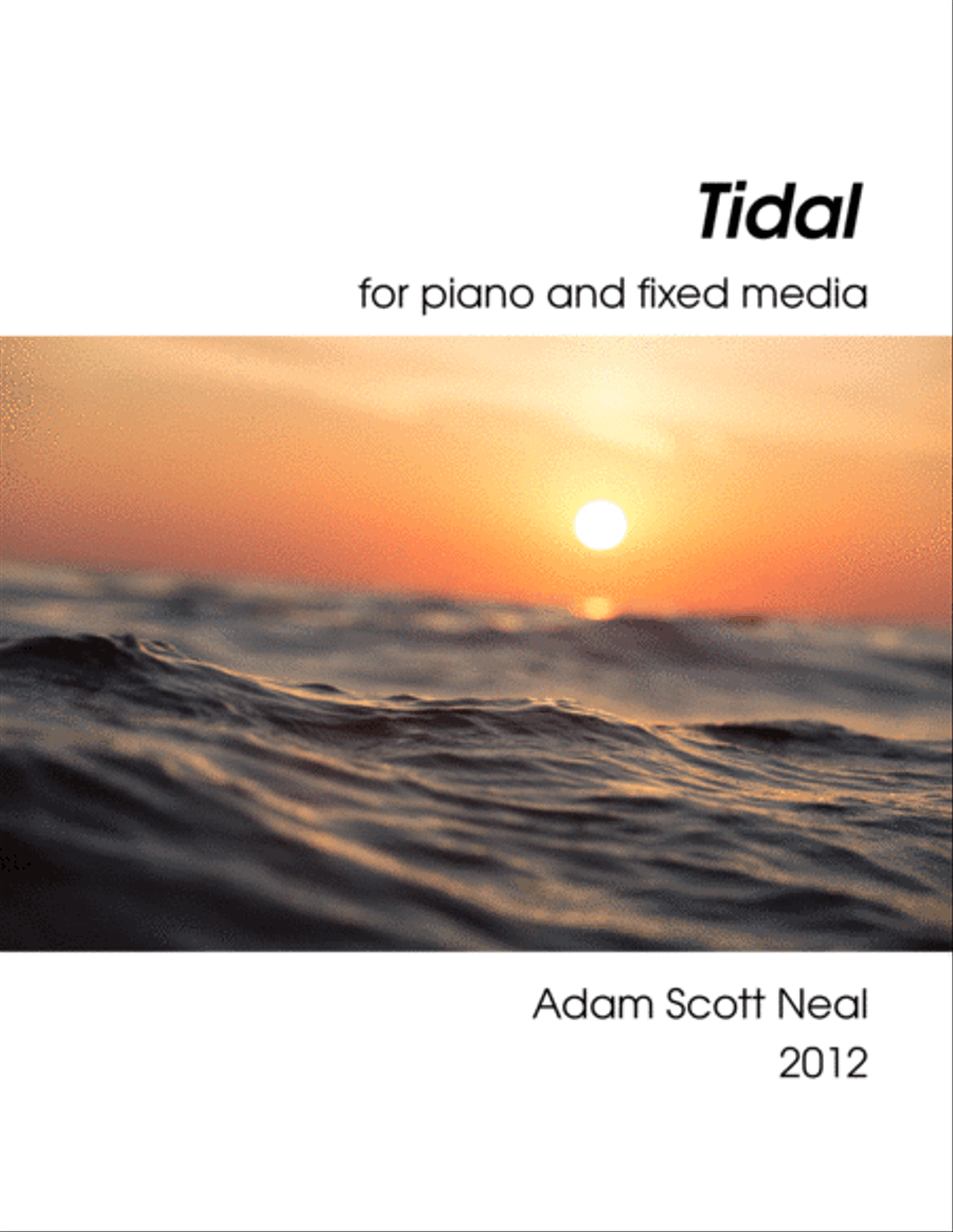 Tidal Piano Solo scores gallery preview page 1