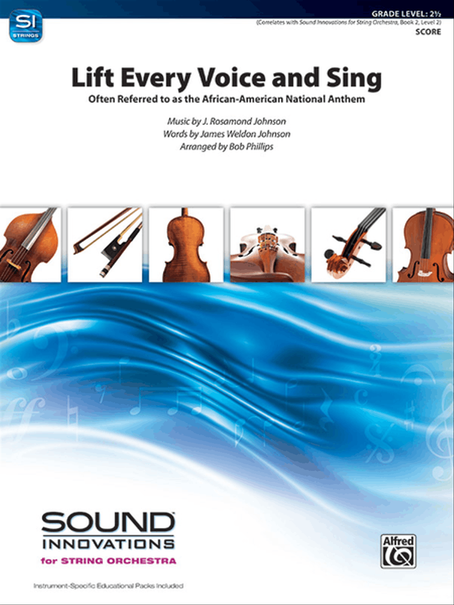 Lift Every Voice and Sing String Orchestra scores gallery preview page 1