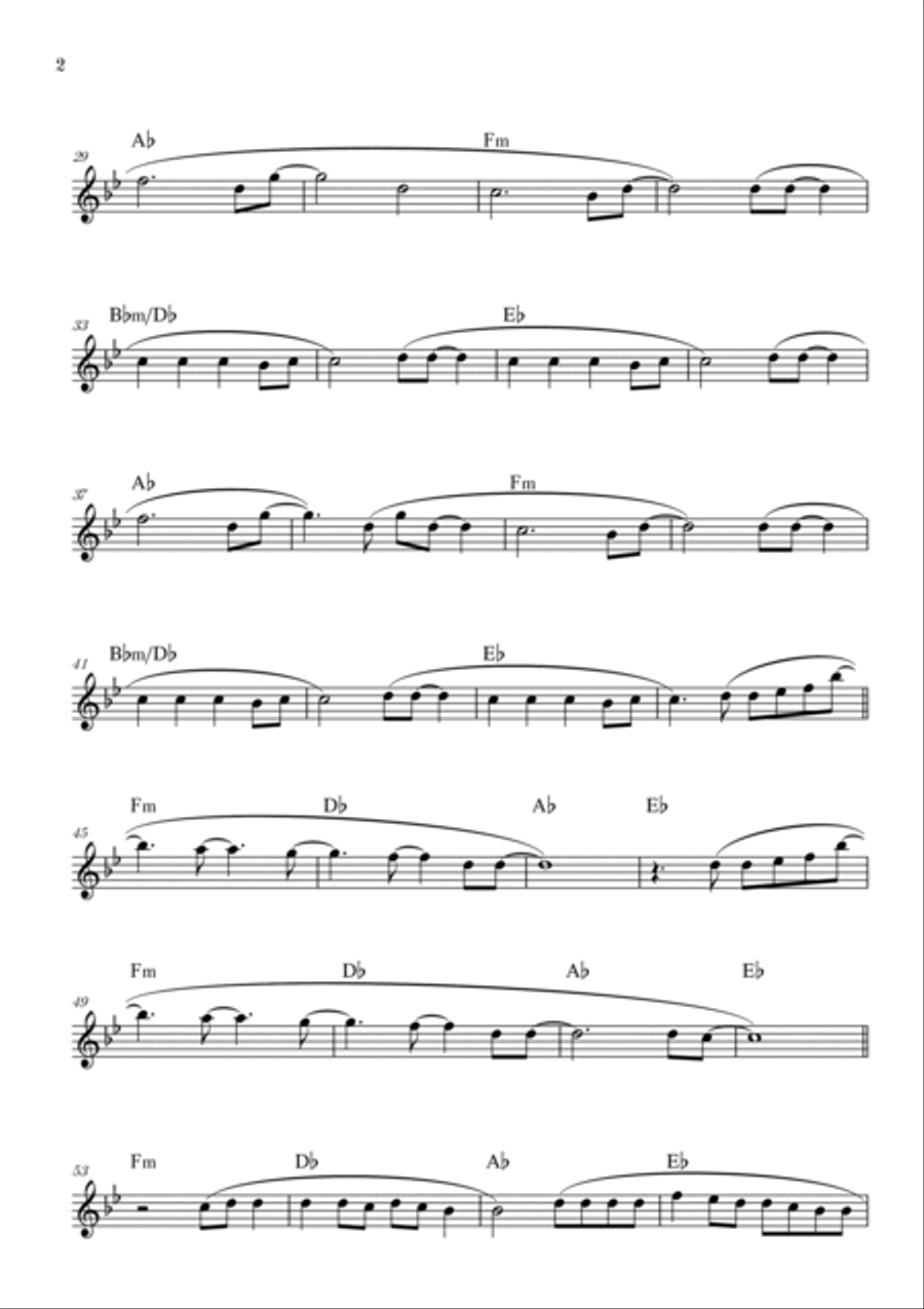 All Of Me B-Flat Clarinet scores gallery preview page 2