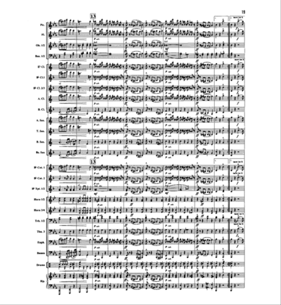 The Stars and Stripes Forever Concert Band scores gallery preview page 3