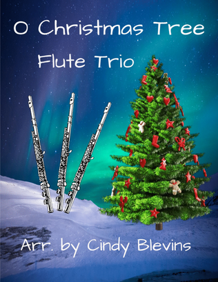 Book cover for O Christmas Tree, Flute Trio