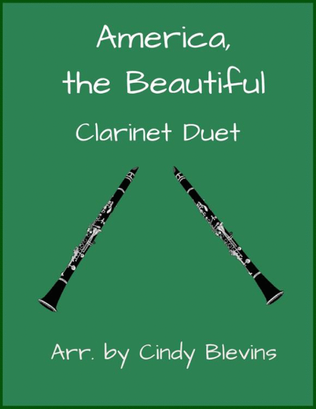America, the Beautiful, Clarinet Duet