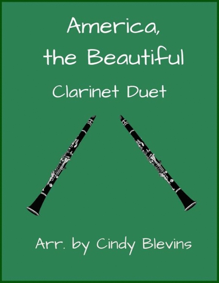America, the Beautiful, Clarinet Duet image number null