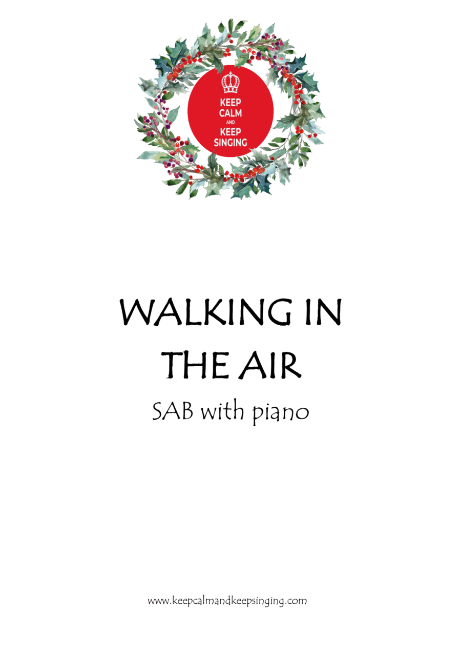 Walking In The Air 3-Part scores gallery preview page 1