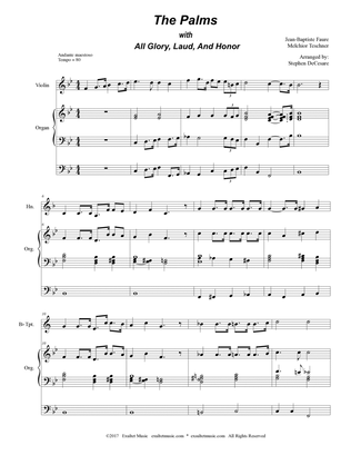The Palms (with "All Glory, Laud, and Honor") (Duet for Bb-Trumpet and French Horn)