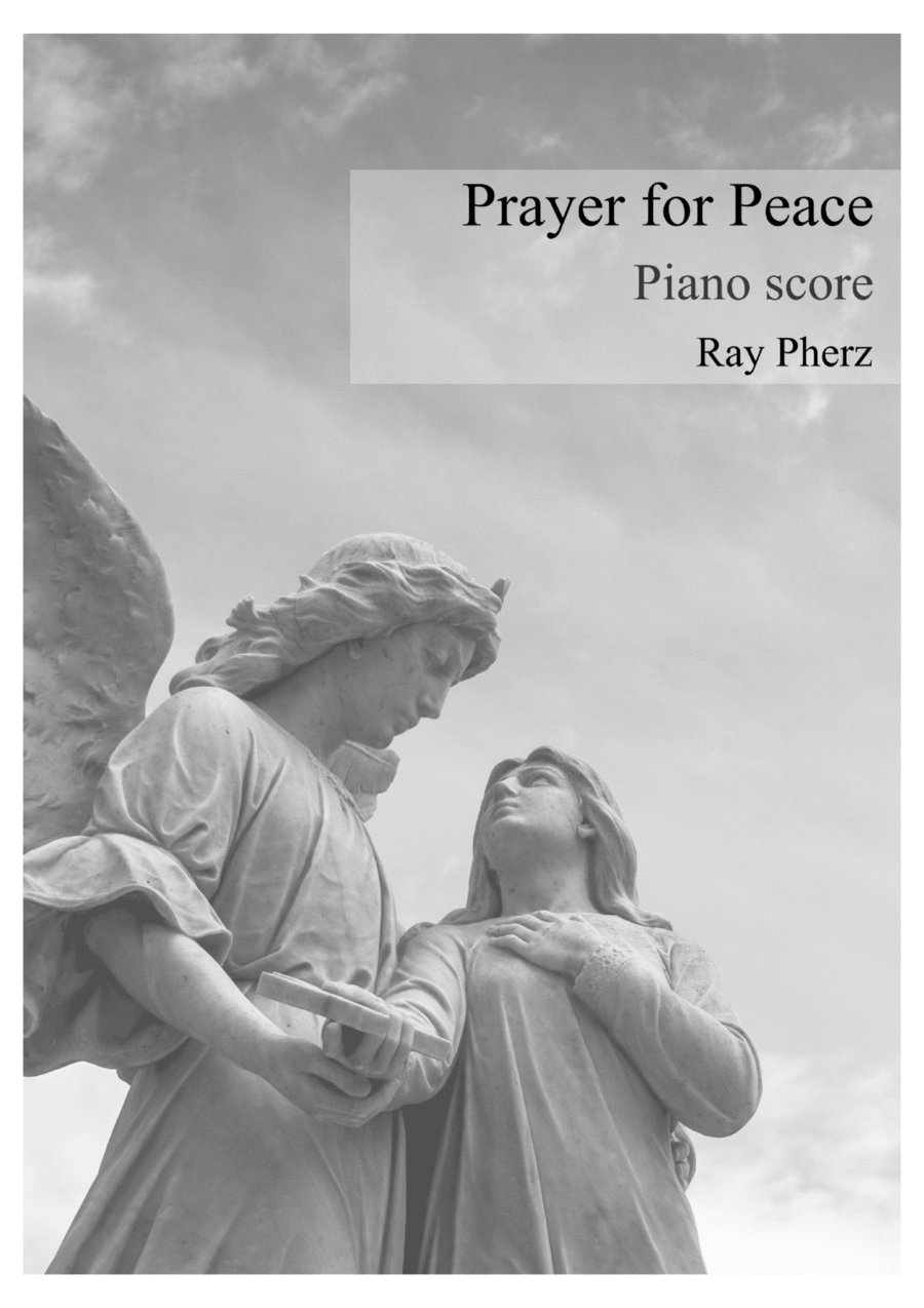 Prayer for Peace - Piano Score Piano Solo scores gallery preview page 1