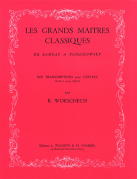 Les Grands maitres classiques de Rameau...