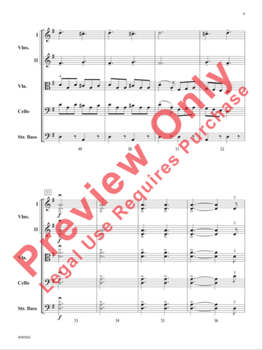 Patty's Reel Patty's Reel String Orchestra scores gallery preview page 10