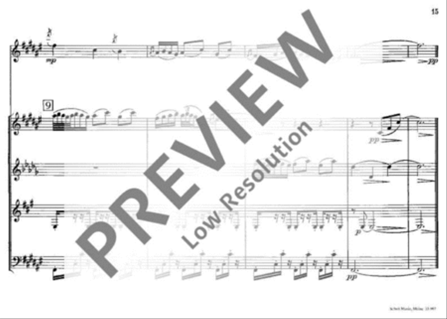 Pastorale English Horn scores gallery preview page 16