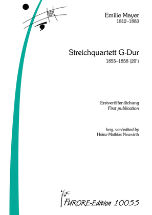 Book cover for Streichquartett G-Dur