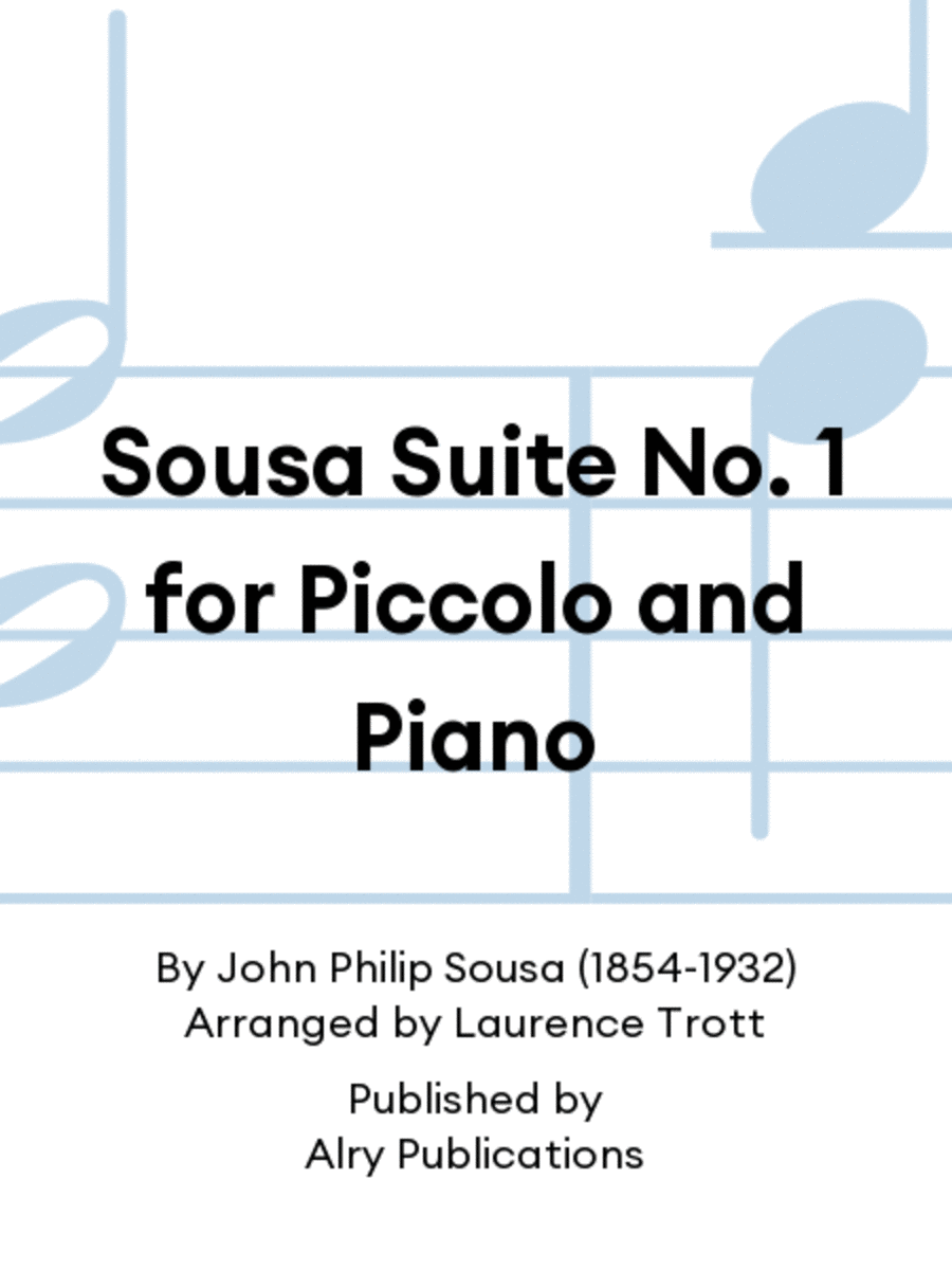 Sousa Suite No. 1 for Piccolo and Piano Piccolo scores gallery preview page 1