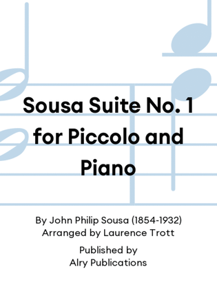 Book cover for Sousa Suite No. 1 for Piccolo and Piano