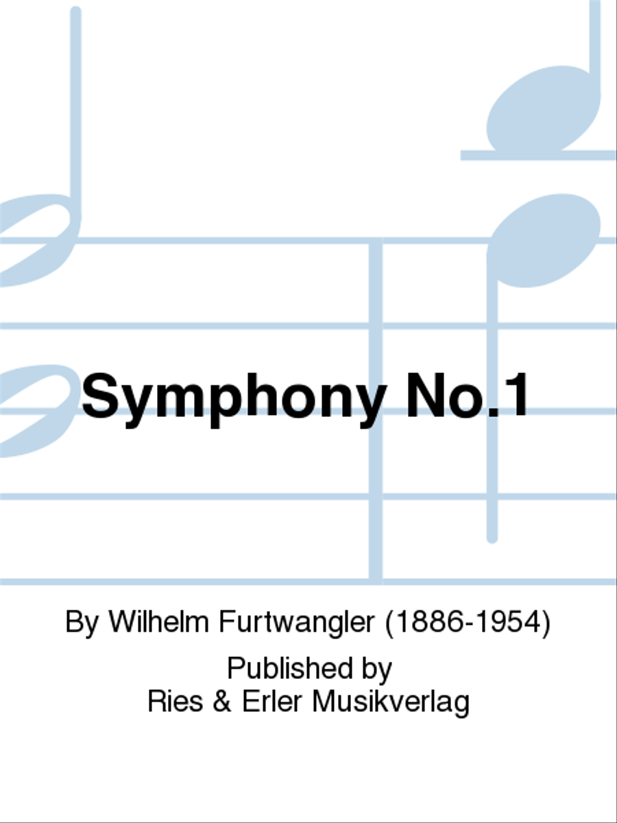 Symphony No. 1 Symphony No. 1 School and Community scores gallery preview page 1