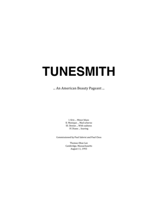 Tunesmith ... An American Beauty Pageant (1994) for violin and piano