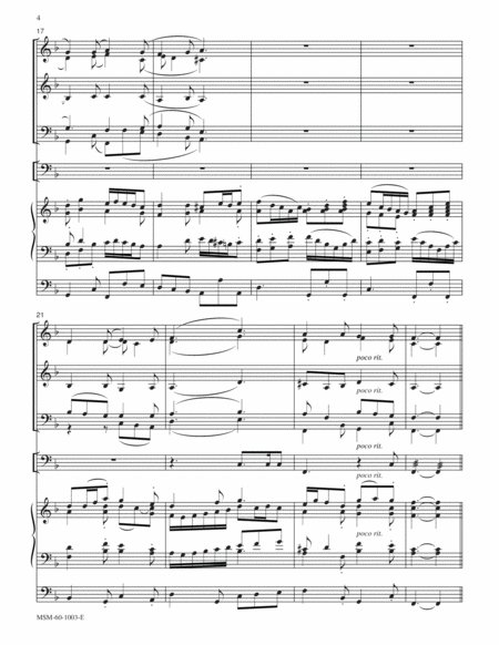 Now Sing We, Now Rejoice (Downloadable Full Score)