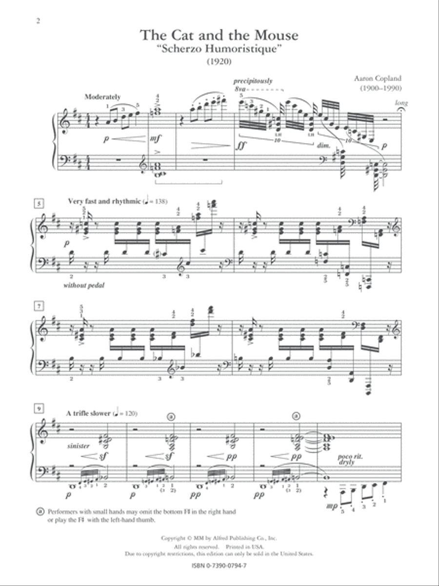 The Cat and the Mouse Small Ensemble scores gallery preview page 3