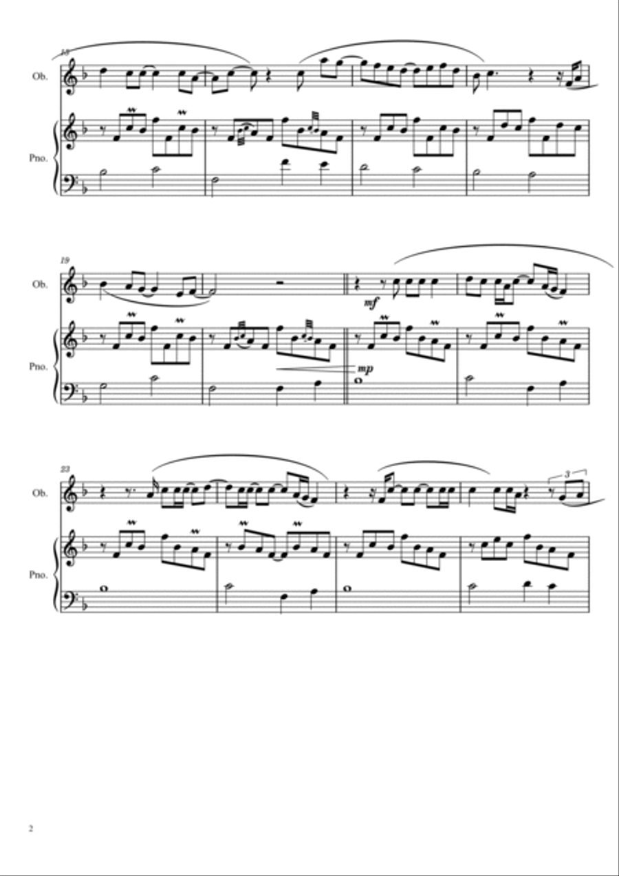 Fields Of Gold Fields Of Gold Piano scores gallery preview page 2