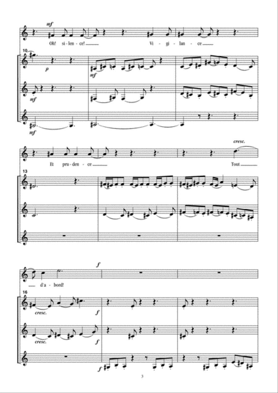 Dansa macabra Small Ensemble scores gallery preview page 5