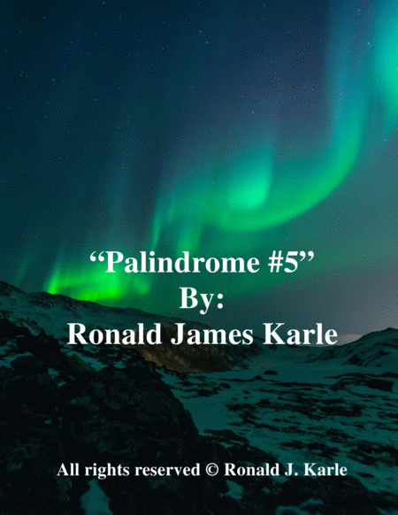 Palindrome #5 image number null