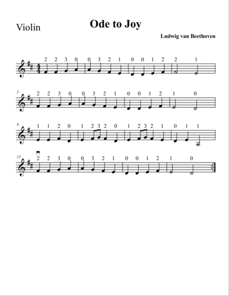 Ode to Joy Theme Ode to Joy Theme String Orchestra scores gallery preview page 4
