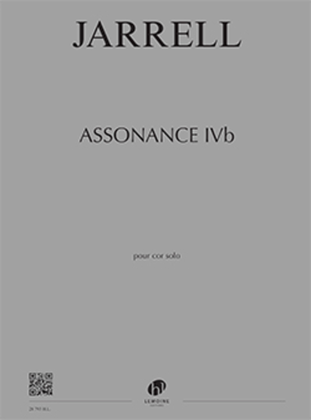 Book cover for Assonance IVb