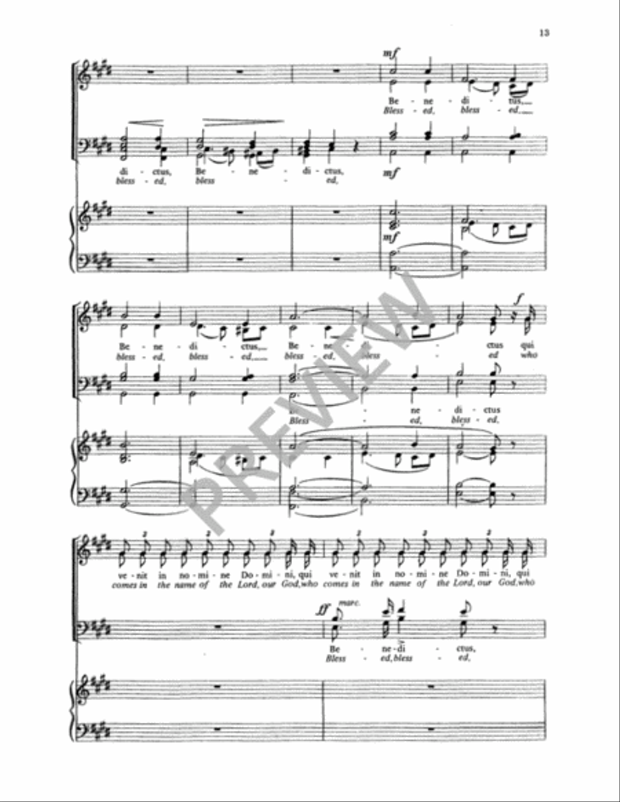Sacred Songs Sacred Songs Divisi scores gallery preview page 14