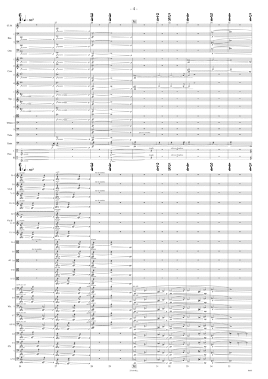 Lucifer D'Apres Pollock Orchestra scores gallery preview page 3