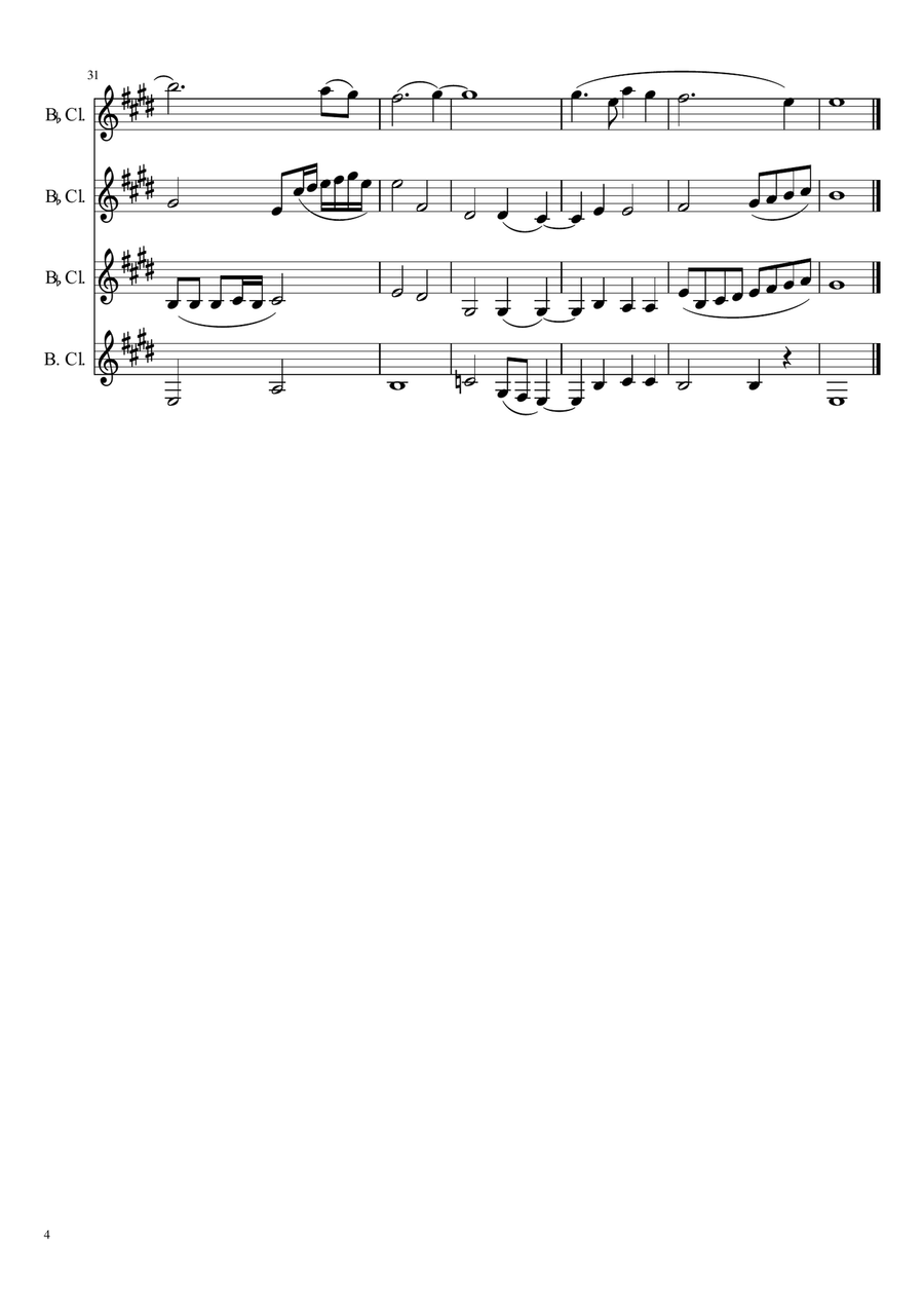 Nella Fantasia Nella Fantasia Woodwind Quartet scores gallery preview page 4