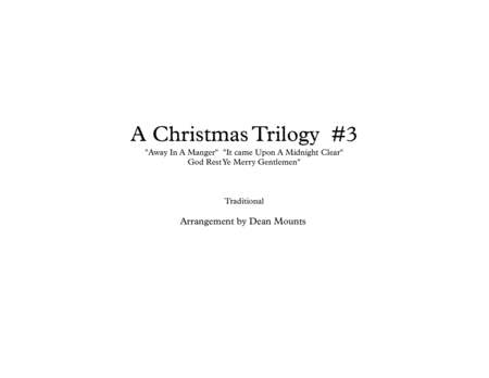 A Christmas Trilogy #3 (Brass Quintet) image number null