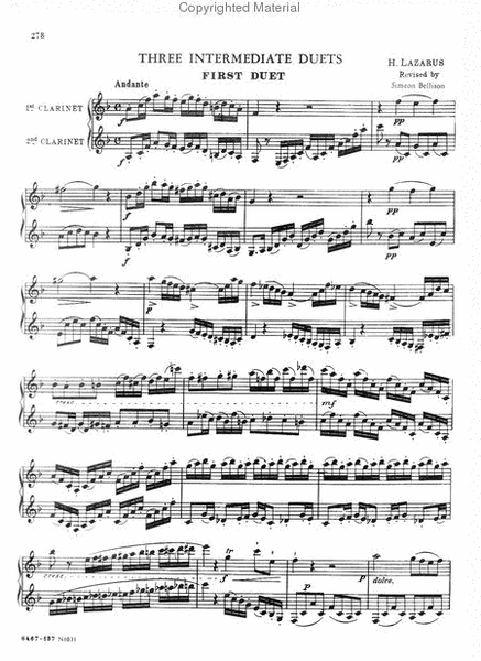 Method For Clarinet