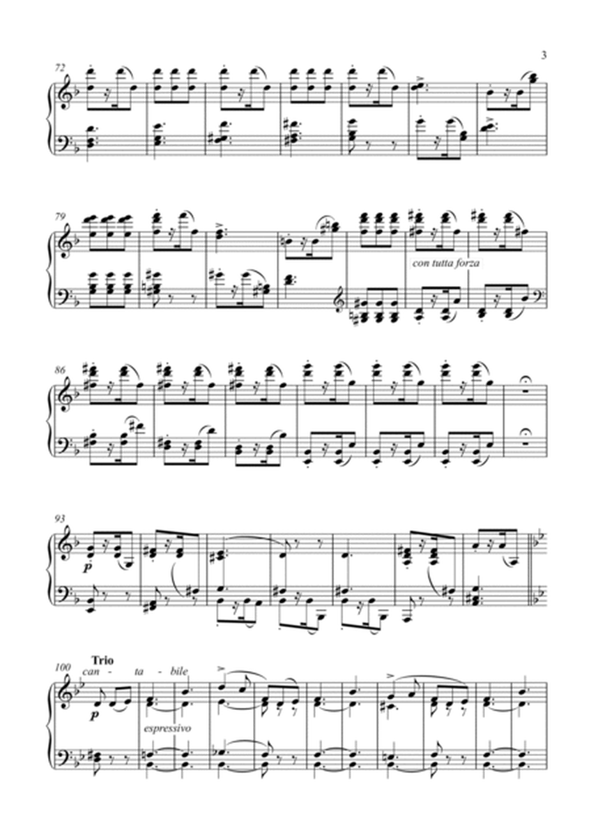 Tchaikovsky-Scherzo in D minor, Op.40 No.11(Piano) image number null