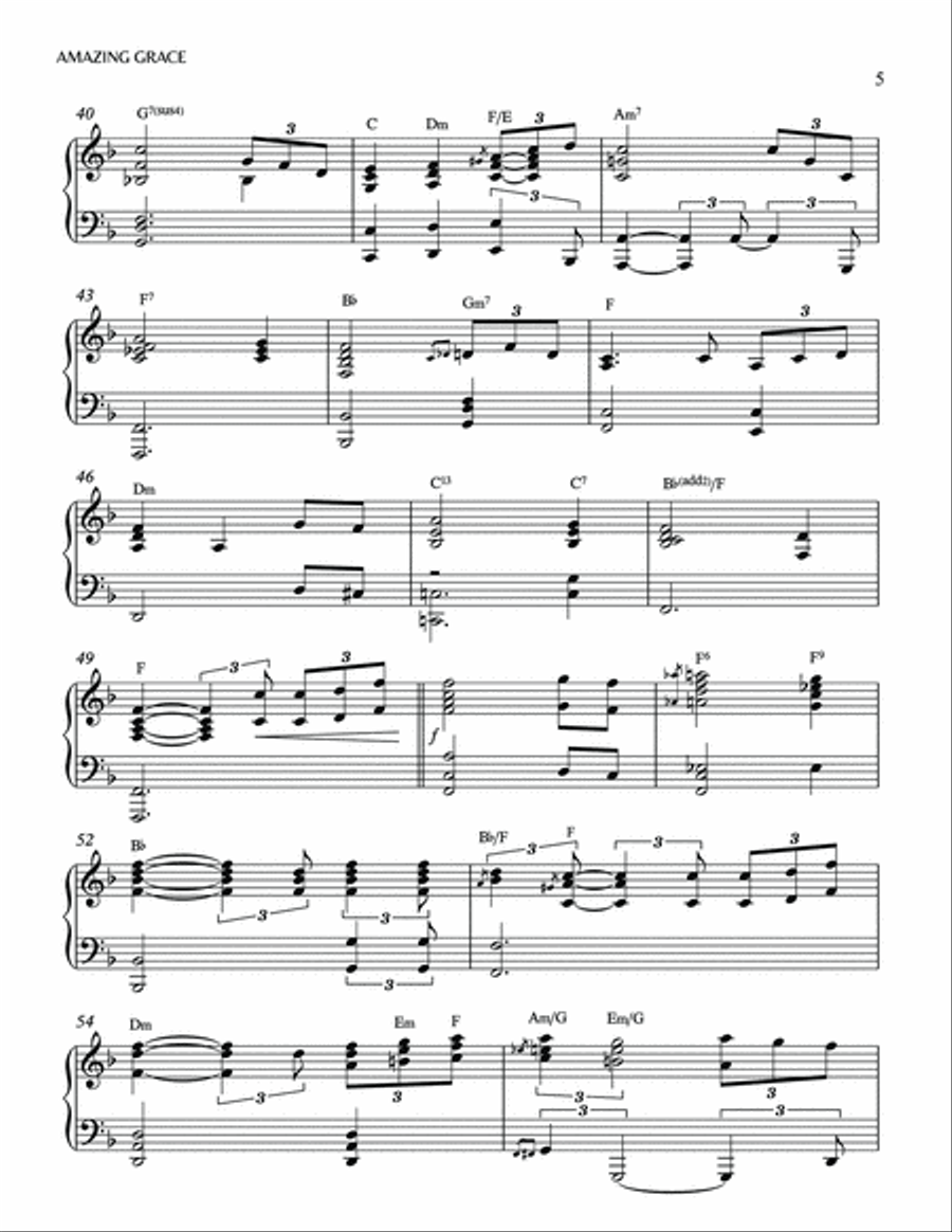 Melodies of Grace Songbook Piano Solo scores gallery preview page 5